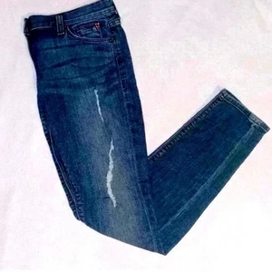Jeans rasgados Hudson en lavado medio oscuro - Imagen 1 de 7