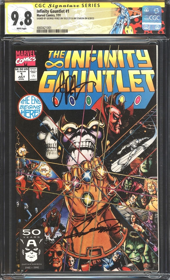 The Infinity Gauntlet #1 (Marvel Comics July 1991)