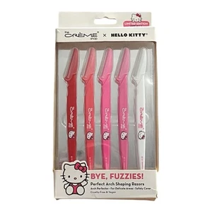 The Creme Shop x Sanrio Hello Kitty Bye Fuzzies 5 Bogenformende Rasierer Dermplane - Bild 1 von 8
