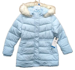 Member's Mark Toddler Large (10/12) Removable Faux Fur Trim Hood Puffer Jacket - Picture 1 of 11