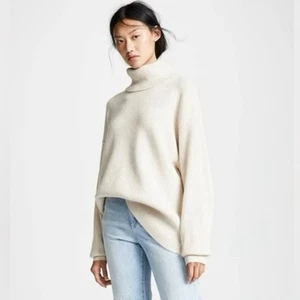 Suéter túnica Free People suavemente estructurado pequeño de gran tamaño holgado - Imagen 1 de 10
