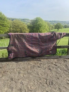 FAL PRO TURNOUT RUG 6’0 COST £200 200G MIDDLEWEIGHT WUG NECK HAD LITTLE USE - Picture 1 of 15