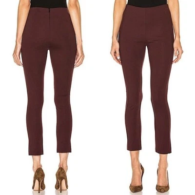 Rag & Bone Women’s Simone Pants in Port ponte ankle career slim high rise size 8 - Image 1 of 4