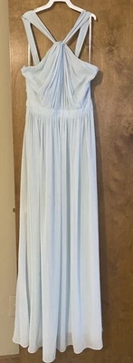 Vestido Bill Levkoff Azul Pálido Talla 2 Formal Baile de graduación Foto 1 de 4