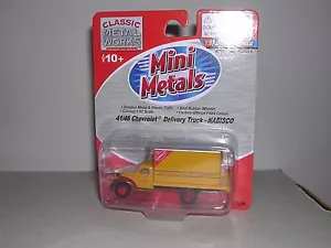 C.M.W. Mini Metals #30299 1941/46 Chevrolet Delivery Truck "Nabisco" H.O. 1:87 - Picture 1 of 1