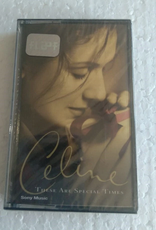CELINE DION - THESE ARE SPECIAL TIMES - rare SEALED CASSETTE - Image 1 of 1