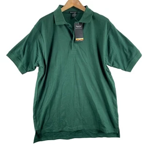 River's End Shirt Mens Size Large Green Ezcare Sport Short Sleeve Golf Polo NWT - Picture 1 of 8