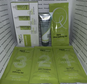 5pc Deva Curl Cleanser Conditioner Ultra Defining Gel Buildup Buster Kit Set Lot - Picture 1 of 12