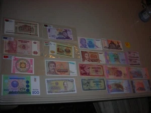 FOREIGN PAPER MONEY WORLD CURRENCY 5 MILLION,5000000,1000,50,5 bills,20 pc lot - Picture 1 of 9