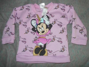 Minnie Mouse Girls 18 M Sweatshirt - Picture 1 of 1
