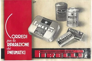 Corredi per la riparazione dei Pneumatici Depliant Pirelli 1936 Mario Duse - Imagen 1 de 3