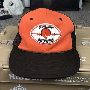 Vintage 80s Sports Specialties Cleveland Browns Trucker Hat - Picture 1 of 4