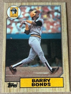 BARRY BONDS 1987 TOPPS Card #320 NM-MT Condition - Picture 1 of 2