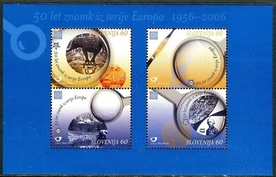 544 - SLOVENIA 2005 - 50th Anniversary of Europa Stamps - MNH Souvenir Sheet - Image 1 of 2