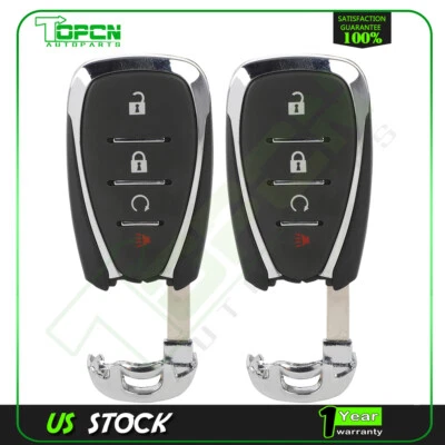 2 For Chevrolet Volt 2016 2017 2018 Keyless Entry Remote Control Car Key Fob - Image 1 of 4