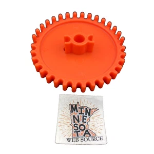 Knex Orange Gear 2-1/4" - K'nex Rare Standard K'nex Stem Education Part - Picture 1 of 4