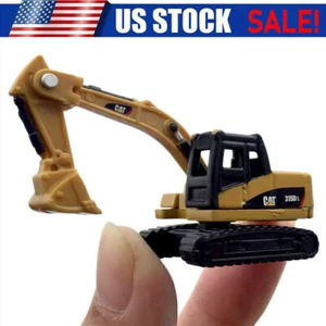 1/160 N Scale Mini Miniature Truck Model*1 Excavator Engineering Vehicle Diecast - Picture 1 of 12
