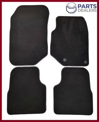 GENUINE CITROEN C4 2020-2025 CAR VELOUR FLOOR CARPET MATS SET OF 4 BLACK NEW - Image 1 of 4