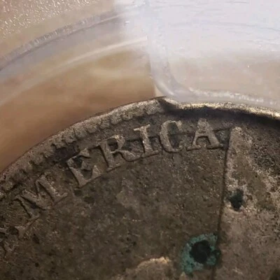 1857 1c FLYING EAGLE CENT - DIE CLASH - FS-402 S-9 (003) PCGS VG DETAIL Lot#697 - Image 1 of 4