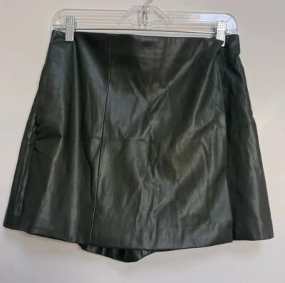 Falda Jason Wu M Imitación Cuero Verde Grunge Dark Academia Mosscore Clásica $280 Foto 1 de 4