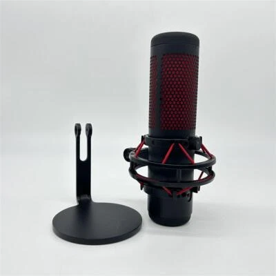 HyperX HX-MICQC-BK QuadCast – Komplettes eigenständiges Mikrofon für Streamer, C - Bild 1 von 3