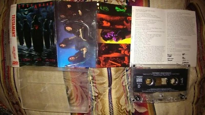 TESTAMENT RARE CASSETTE,slayer,metallica,megadeth,anthrax,danzig,slipknot,gwar - Image 1 of 2