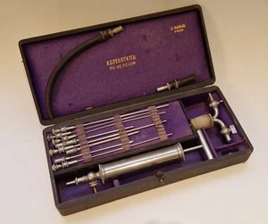Aspirateur de Potain chirurgie par Haran, complet, bel état - Picture 1 of 5