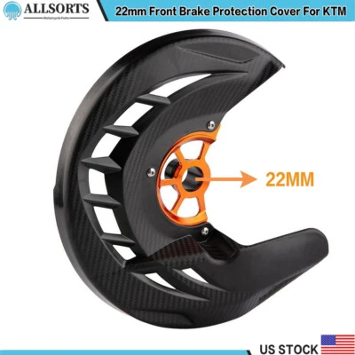 22mm Front Brake Disc Guard Cover For KTM 250 300 450 SX SXF XC-W EXC 2016-2023 Foto 1 de 4