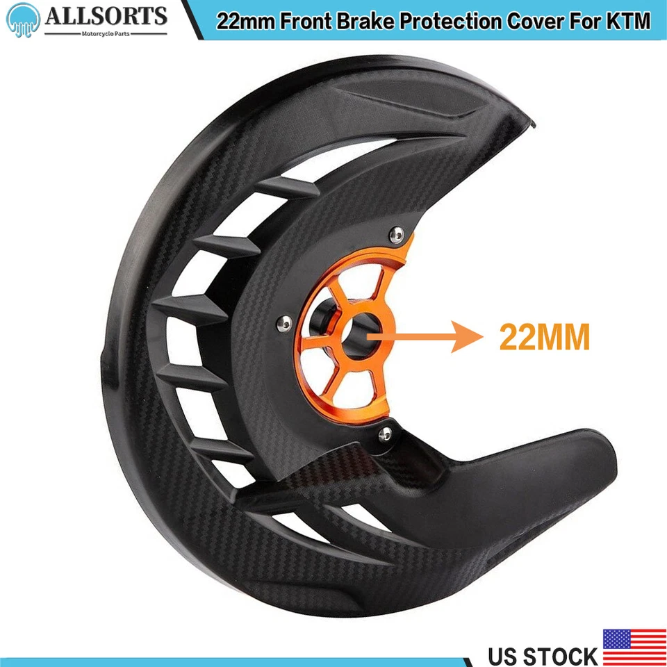 22mm Front Brake Disc Guard Cover For KTM 250 300 450 SX SXF XC-W EXC 2016-2023 - Image 1 of 4