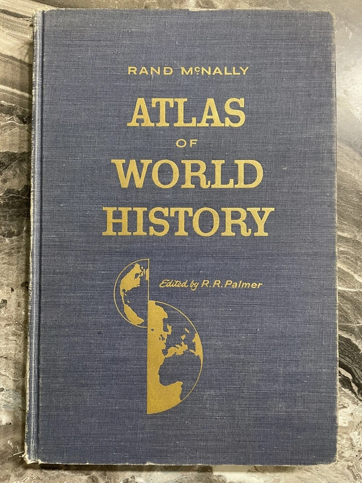 Rand McNally Atlas Of World History Edited R.R.Palmer, Hardcover. Coffee Table - Image 1 of 4