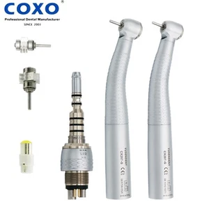 Pieza de mano dental de alta velocidad estilo KaVo COXO fibra óptica LED turbina acoplador de 6 agujeros - Imagen 1 de 85