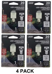 LED Landscape Bulbs 2.5 Watt 20W Equiv. Warm White LVW18 Feit Electric 4-PACK - Picture 1 of 4