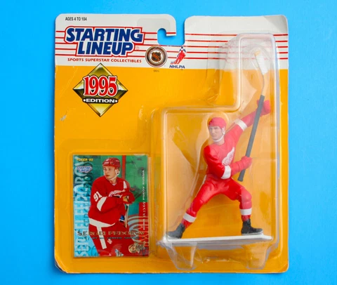 Starting Lineup Hockey Legend Sergei Fedorov from Detroit Red Wings 1995 Cover