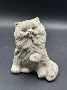 Sitzende Kätzchen Katze Figur Vintage Keramik - Bild 1 von 7
