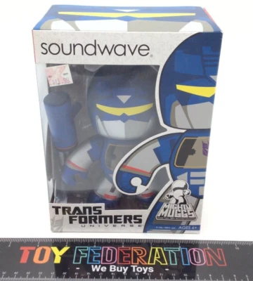Hasbro Mighty Muggs TRANSFORMERS SOUNDWAVE Action Figure - Image 1 of 4