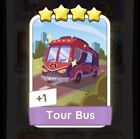 Tour Bus - Monopoly Go! 4 Star Sticker (Read Description)