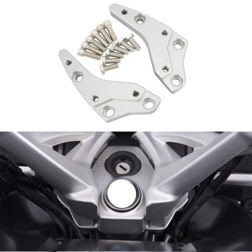 For BMW K1600GT K1600GTL 1.75" Pullback 0.75" Handlebar Riser Spacer Kit - Изображение 1 из 4