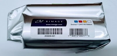 RIMAGE EVEREST CMY+W 4 PANEL COLOR Ribbon 203639-001 - Image 1 of 2