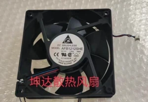 Delta AFB1212SHE-5B65 DC12V 1.6A 12038 3-Wire Cooling Fan - Picture 1 of 1
