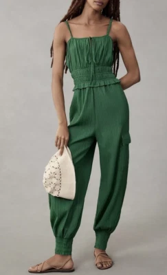 Mono Anthropologie En Season Rider verde grande $98 Foto 1 de 4