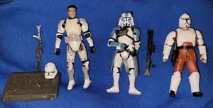 Star Wars Episode III 41st Elite Corps Klontruppe Klonkapitän & Auszubildender! - Bild 1 von 2