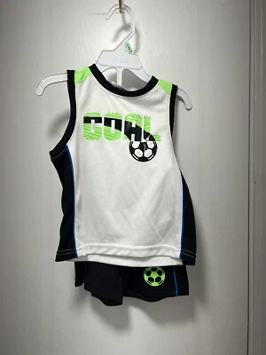 Traje de fútbol Koala niños niño azul 2 piezas talla 12-18 meses Foto 1 de 3