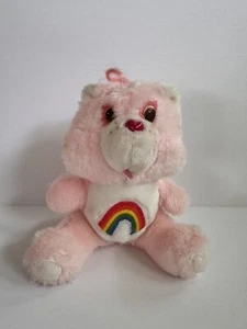 Care Bears Cheer Teddy Kenner Rainbow 1983 Vintage 7" Plush Stuffed Animal Toy - Picture 1 of 8