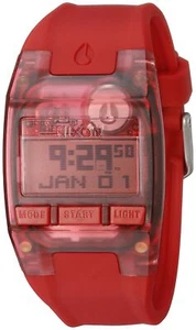 Nixon 302590 Men's A336191 Comp S Digital Display Red Watch - Picture 1 of 2