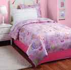 LOL Colorful Heart Purple Cellphone Bed-In-A-Bag Comforter Sheet Set Decor Full