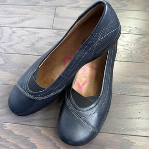 Comfortiva Align flache Halbschuhe Damen 9 blau bequeme Slipper - Bild 1 von 7