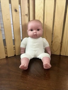 JC Toys Berenguer 14 Zoll Baby Puppe Stoff weicher Körper braune Augen Vinyl Gliedmaßen Spielzeug - Bild 1 von 7