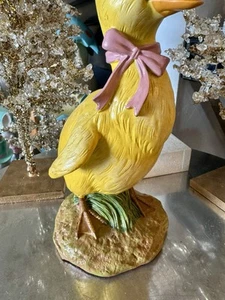 Easter Spring Baby Chick Trio With Bunny Ears - Picture 1 of 5
