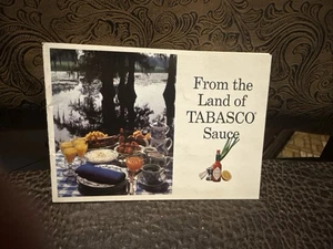 Tabasco Sauce Vintage 1979 Rezeptheft Fotos, Geschichte ~ Firma Mclhenny - Bild 1 von 3