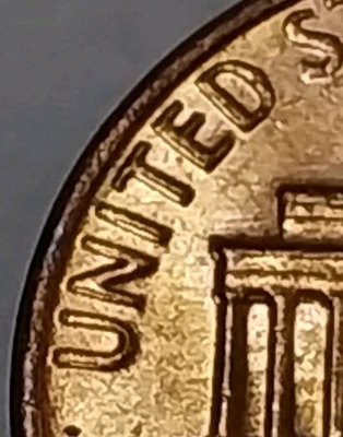 1978 Lincoln Memorial Cent. Double Die Reverse. DDR. 'UNITED' - Image 1 of 4